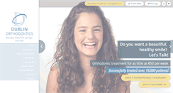 Desktop Screenshot of dublinorthodontics.ie